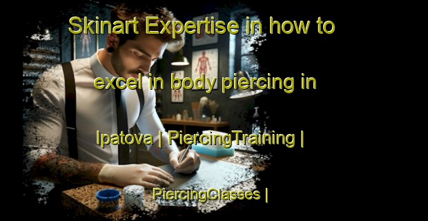 Skinart Expertise in how to excel in body piercing in Ipatova | PiercingTraining | PiercingClasses | SkinartTraining-Russian Federation